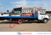 Купить эвакуатор ГАЗ-33106 Валдай со сдвижной платформой в СПб
