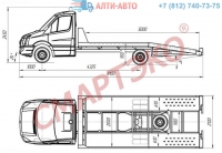 Купить эвакуатор Mercedes Benz Sprinter в СПб от официального дилера